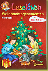 Leseloewen - Weihnachtsgeschichten, Loewe, Illustration: Alexander Bux
